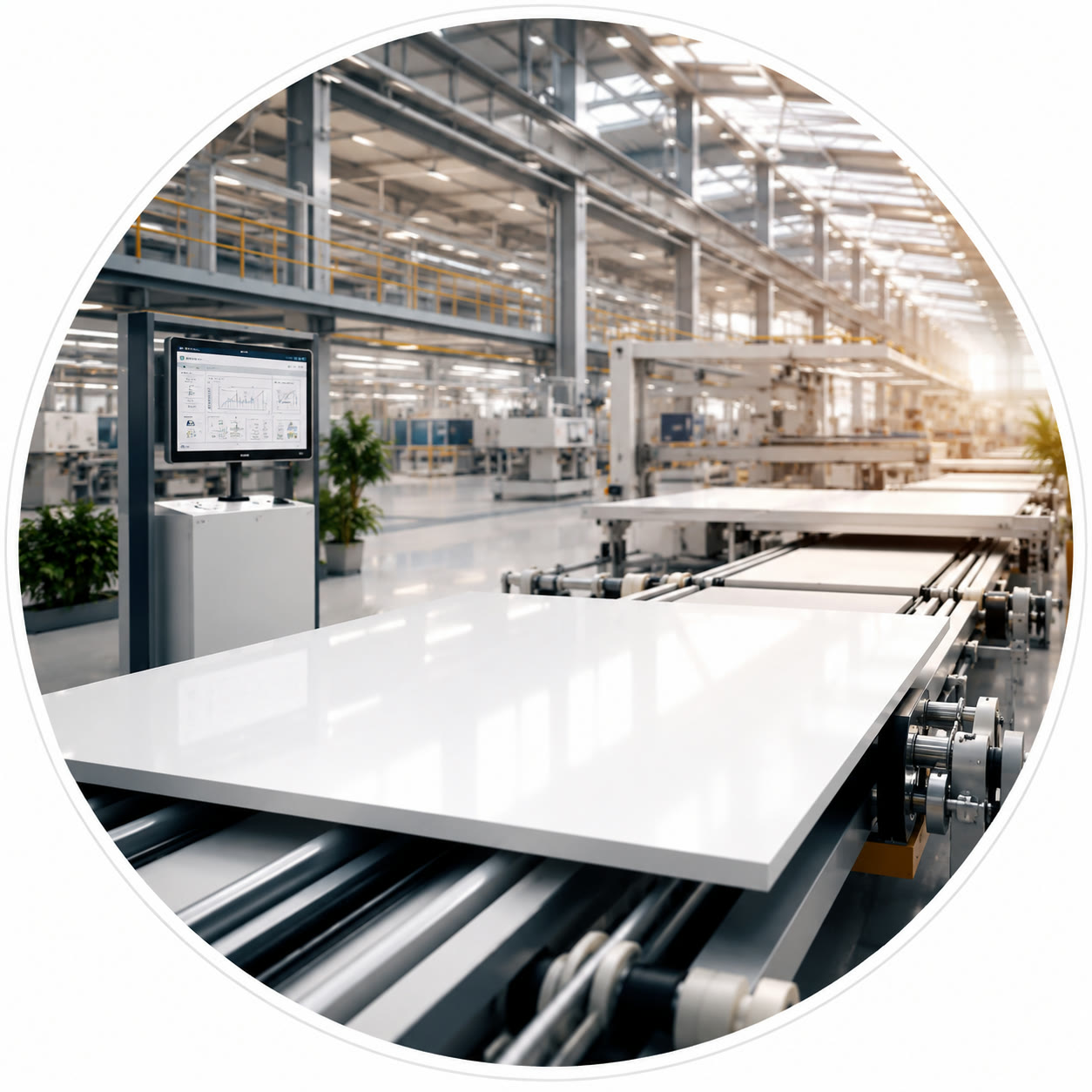 Manufacturing architectural elements at the Samudyam factory